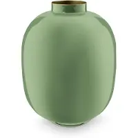 Pip studio Vase Pip Studio Metal Mid Green 32cm 25