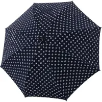 Doppler Parapluie 'Zürs' bleu marine / blanc