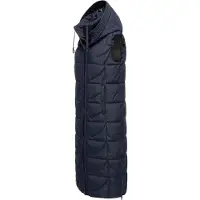 NAVAHOO Gilet 'Brezelchen' bleu marine