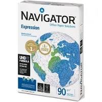 Navigator Expression - Brillant - 115 micromètres - blanc ultra brillant - A4 (210 x 297 mm) - 90 g/m² - 500 feuille(s) papier