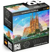 Roovi Puzzle Sagrada Familia, Barcelone, Espagne - 1000 pièces