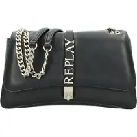 Replay sac à épaule bandoulière sac à épaule Crossbody Bag Black noir