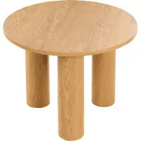 Beliani Table basse en bois clair Senoia Lumarko