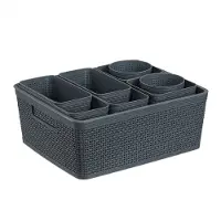 Relaxdays 10-tlg. Schubladenorganizer