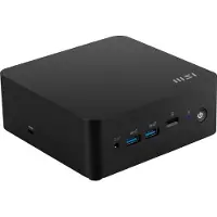 MSI CUBI NUC 1MG-244BEU, 0.84L, Mini barebone PC, Intel SoC, DDR5-SDRAM, Wi-Fi 6E (802.11ax), 120 W