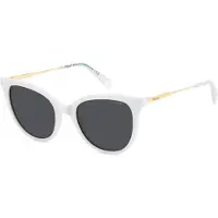 Polaroid Lunettes de soleil PLD 4184/S/X VK6 M9 blanc gris polarisé