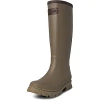 Woden Bottes en caoutchouc 'Le Waterproof' vert foncé