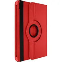 Avizar Housse pour iPad A16 / 10.9 2022 Support Rotatif 360 Mode Portrait Paysage rouge