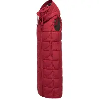 NAVAHOO Gilet 'Brezelchen' lie de vin