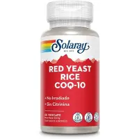 Solaray Levure De Riz Rouge Plus Q10 60 Unités