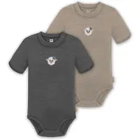 Normani Barboteuse / body 'Tihoi' beige foncé / anthracite / blanc