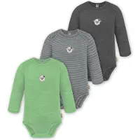 Normani Barboteuse / body 'Auckland' beige / anthracite / vert / blanc