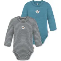 Normani Barboteuse / body bleu / gris