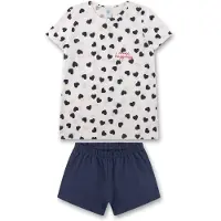 Sanetta Pyjama bleu marine / rouge / blanc naturel