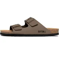 Bayton Mule 'Atlas' brun foncé / noir