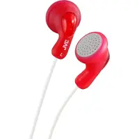 JVC Casque F14 Gumy In-Ear rouge