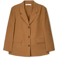 Bershka Blazer camel
