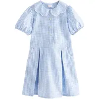 Next Robe bleu / blanc