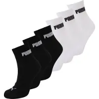 Puma Chaussettes noir / blanc / blanc naturel