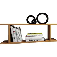 VCM Étagère murale en bois Étagère à suspendre Étagère à livres Tableau mural Deko Board Sirola Mini Étagère murale en bois Étagère à suspendre Étagère à livres Tableau mural Deko Board Sirola Mini