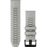 Garmin Quickfit 26 Mm Silicone Strap Gris,Argenté