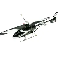 Amewi Hélicoptère Buzzard V2, 4 canaux, blanc RTF