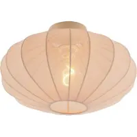 QAZQA Plafonnier design beige - Bida