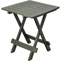 Redcliffs Pro GardenTable de camping 50x43x43 Vert sauge/plastique