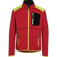 Kübler Cardigan FOREST LIGHT rouge/jaune vif Forme 1550 Taille L (L)