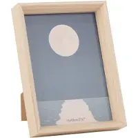 J-Line Cadre photo sylvie mdf naturel medium