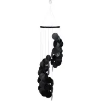 J-Line Carillon ecaille coquillage noir