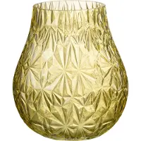 J-Line Vase nox taille verre jaune small