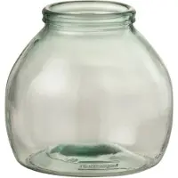 J-Line Vase verre tansparent