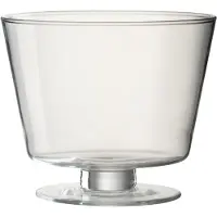 J-Line Vase olivia transparant verre