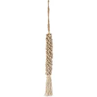 J-Line Suspension coquillages naturel corde coton naturel