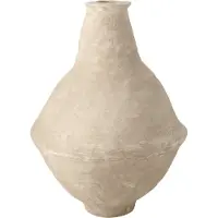 Jline Vase extra large chad papier mache blanc