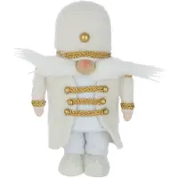 J-Line Soldat polyester blanc/or small