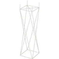 J-Line Support croix metal blanc small