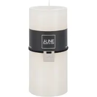 J-Line Bougie cylindre vanille l -52h