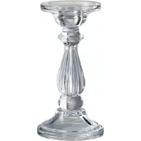 J-Line Chandelier/bougeoir tibo verre transparent small