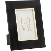 J-Line Cadre photo dita velours noir small