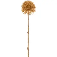 J-Line Allium 1 fleur plastique ocre large