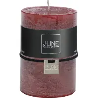J-Line Bougie cylindre cerise m 39h