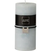 J-Line Bougie cylindrique bleu clair l -52h