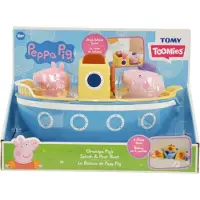 Tomy Jeu de bain pour enfant Le Bateau de Papy Pig