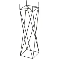 J-Line Support croix metal noir small
