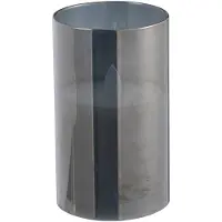 Jline Lampe led brillante verre gris small