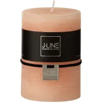 J-Line Bougie cylindrique peche m 39h