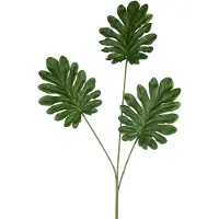 J-Line Philodendron branche 3 parties vert 76cm