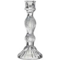 J-Line Chandelier boule verre transparent large